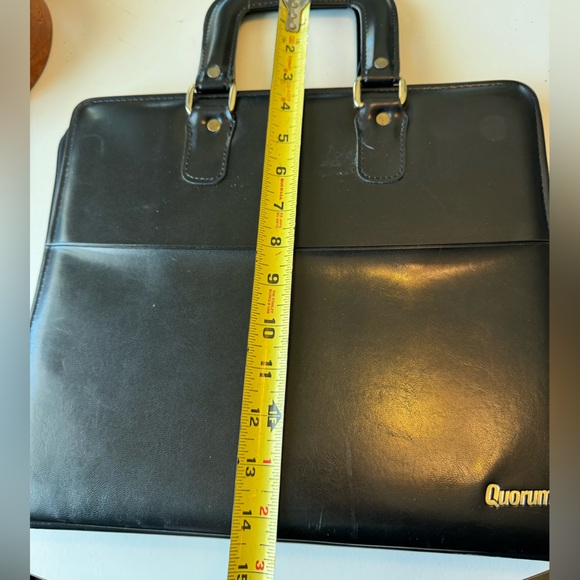 Retro 1980s Zip Around Quorum Software Geek Briefcase 3 Ring Work Binder - Picture 9 of 10